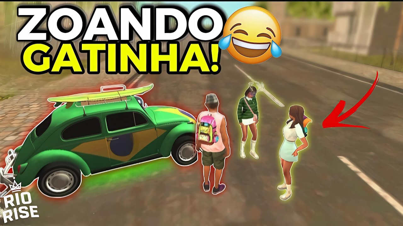 ZOANDO COM AS GATINHA  NO RIO RISE 😂 GTA RP (Andre Loko rp)