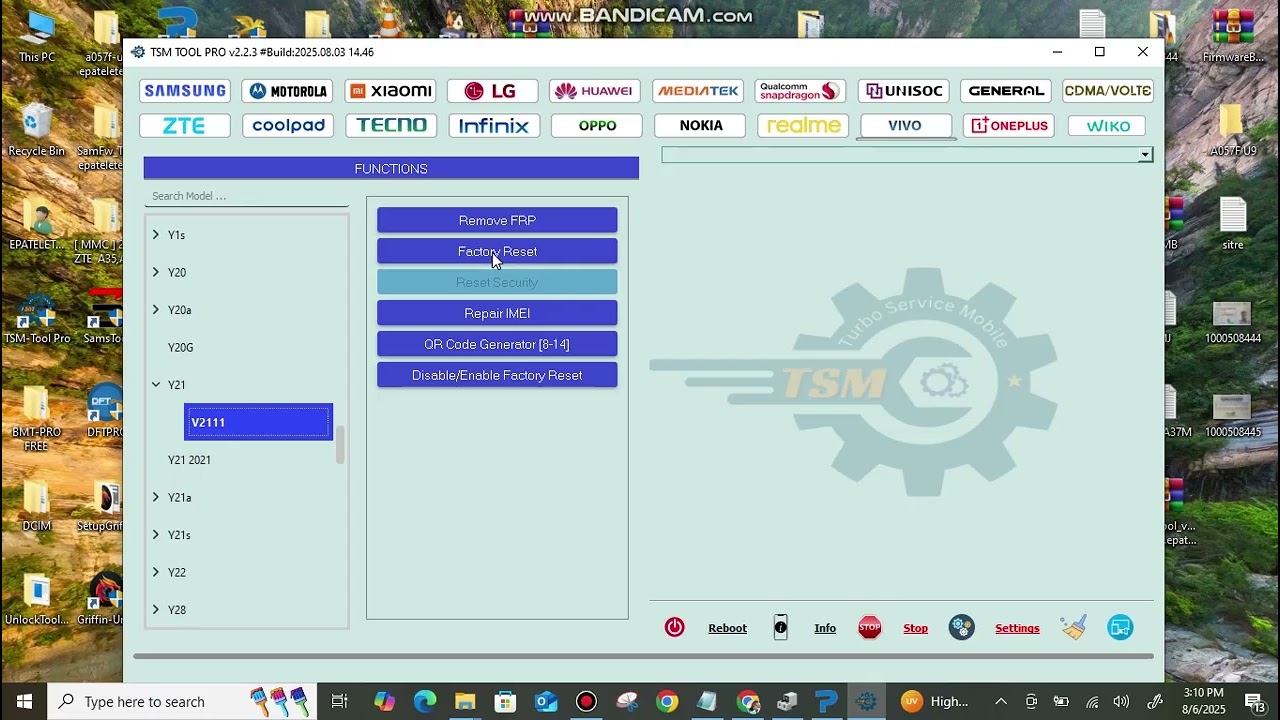 Vivo y52s factory reset and frp bypass 