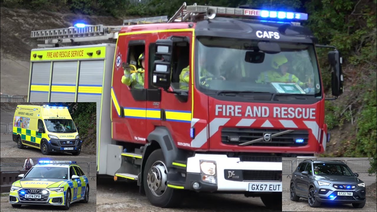 Brooklands Emergency Service Day 2025, Hit & Run/ RTC demonstration 