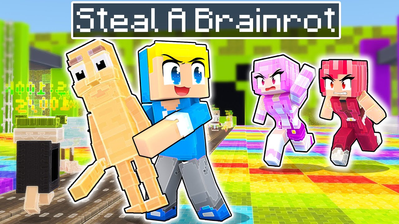 Minecraft MA è STEAL a BRAINROT!