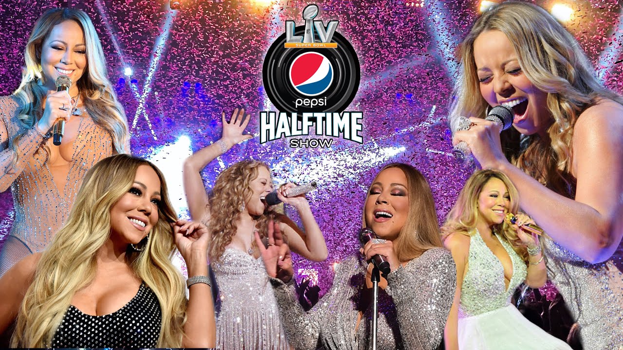 Mariah Carey Superbowl LV Pepsi Halftime Show (2021 Live Concept)