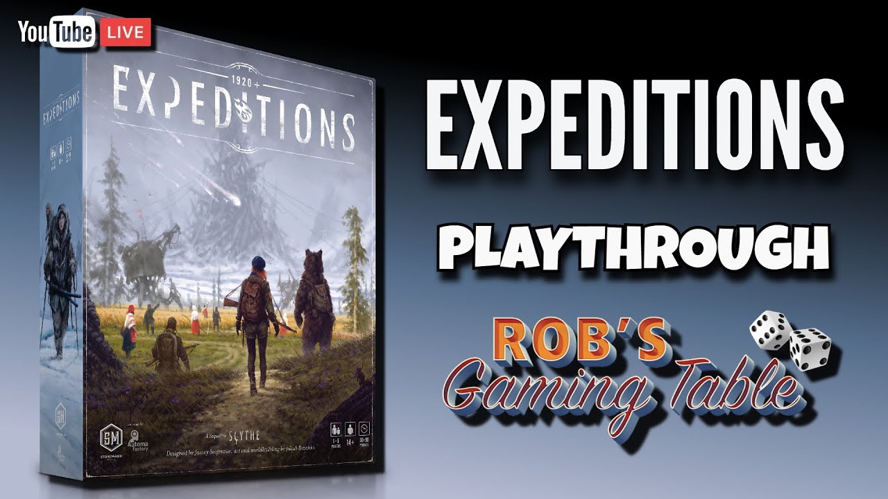 Expeditions (Scythe Sequel) Playthrough