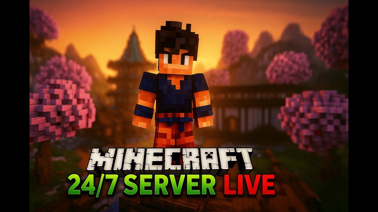 MINECRAFT LIVE  PRIME MC  PUBLIC SMP 24/7 ! JAVA & BEDROCK / POCKET EDITION 