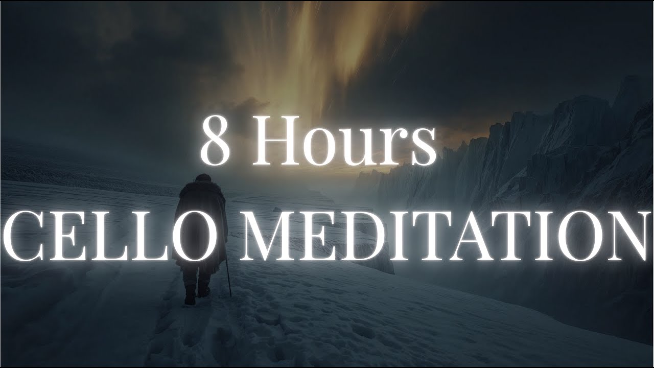 8 Hours Deep Cello Meditation | Healing Music for Sleep | Stress Relief & Anxiety