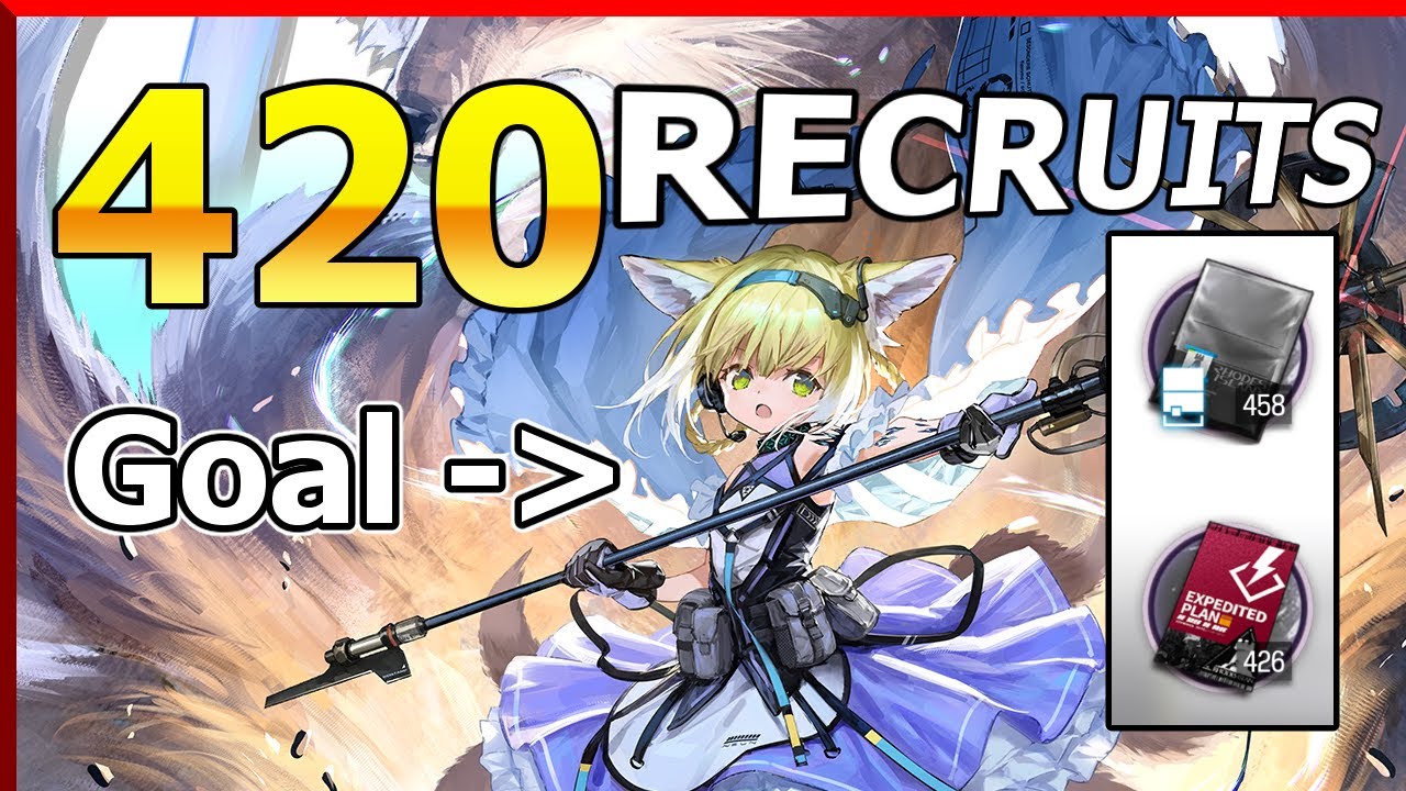 Draining bad luck before ENDFIELD - 420 Recruits LIVE