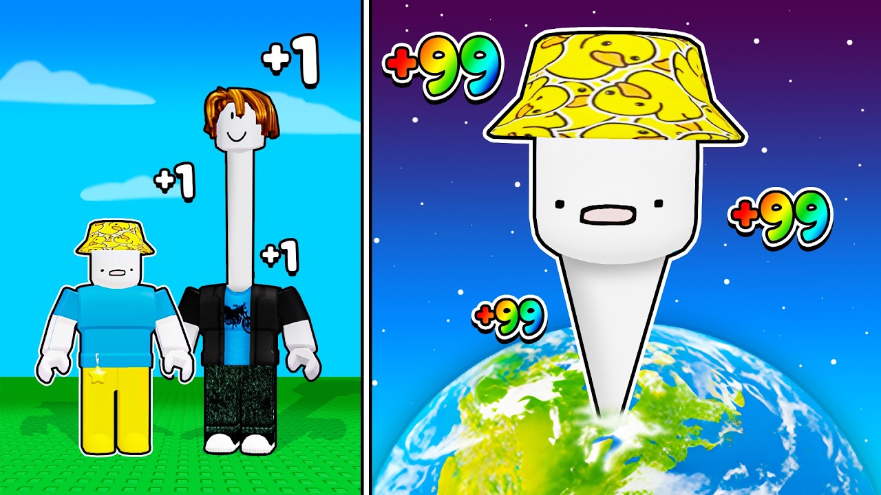 Roblox, но КАЖДУЮ секунду = ШЕЯ СТАНОВИТСЯ ДЛИННЕЕ...