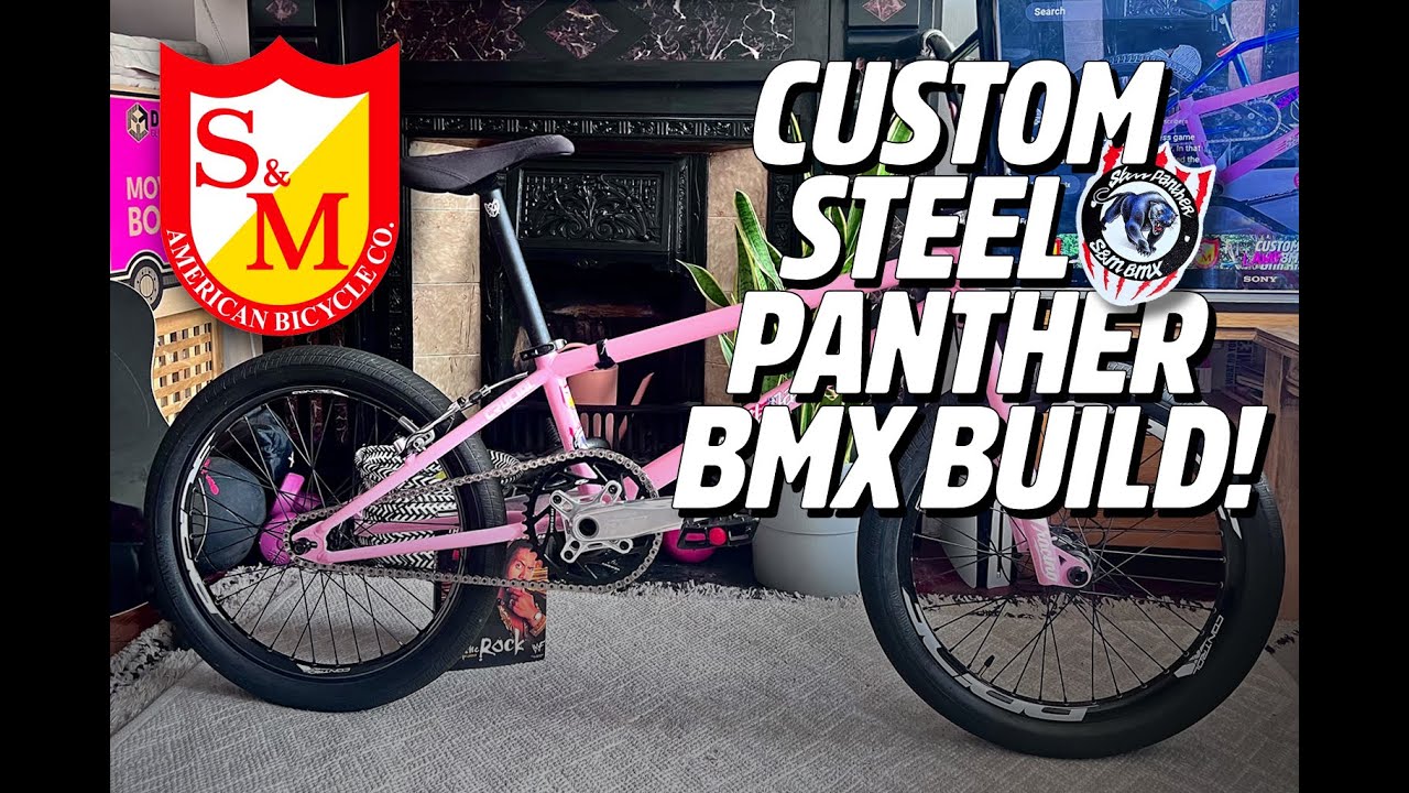 S&M PINK STEEL PANTHER BMX DREAM BUILD!  Bike Check #bmx #shieldbmx