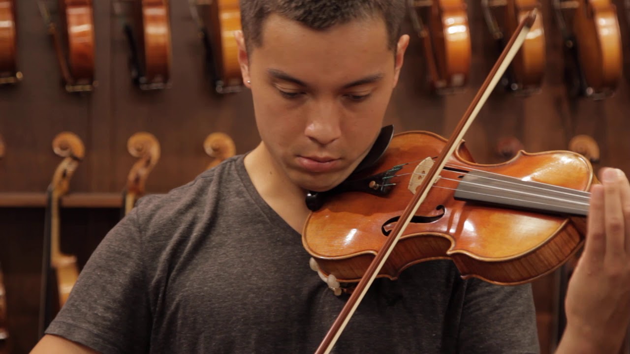Ernst Heinrich Roth, Markneukirchen 1926, Guarneri 1732 model | Violin Demonstration
