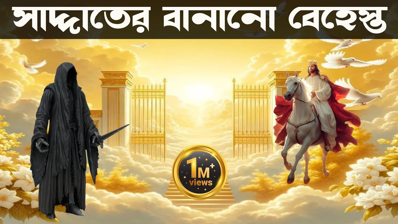 ৩০০ বছর সময় ধরে বেহেস্ত নির্মাণ করেছে বাদশাহ সাদ্দাত। King Saddat built Paradise for 300 years