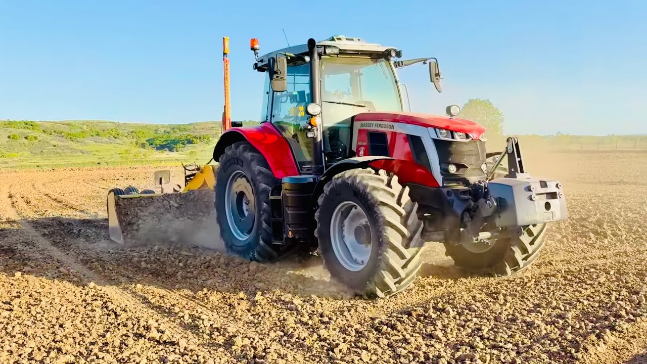 TESVİYE SEZONU AÇILDI | MASSEY FERGUSON 6S.155 + ERMAK 4.5M LAZER