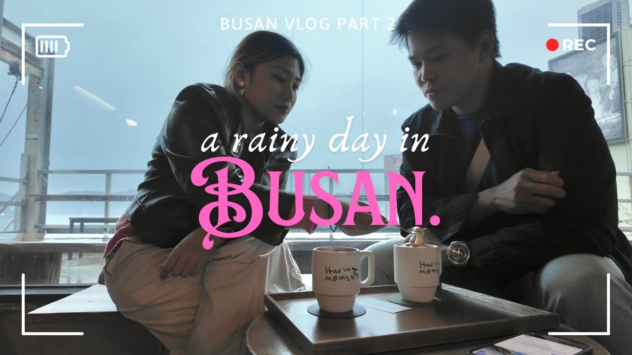 Busan travel vlog pt2 (cafes, Johyun art gallery, huinnyeoul culture village) | Micstify vlog