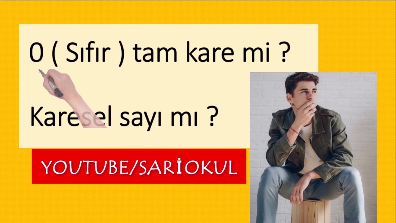 0 (sıfır) Tam kare mi ? Karesel mi ?