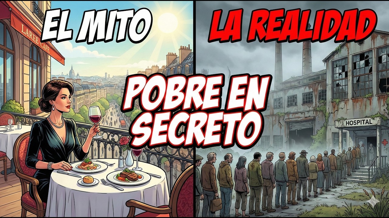 ¿Por Qué Francia Es Mucho Más POBRE De Lo Que Aparenta? (La Verdad Económica)