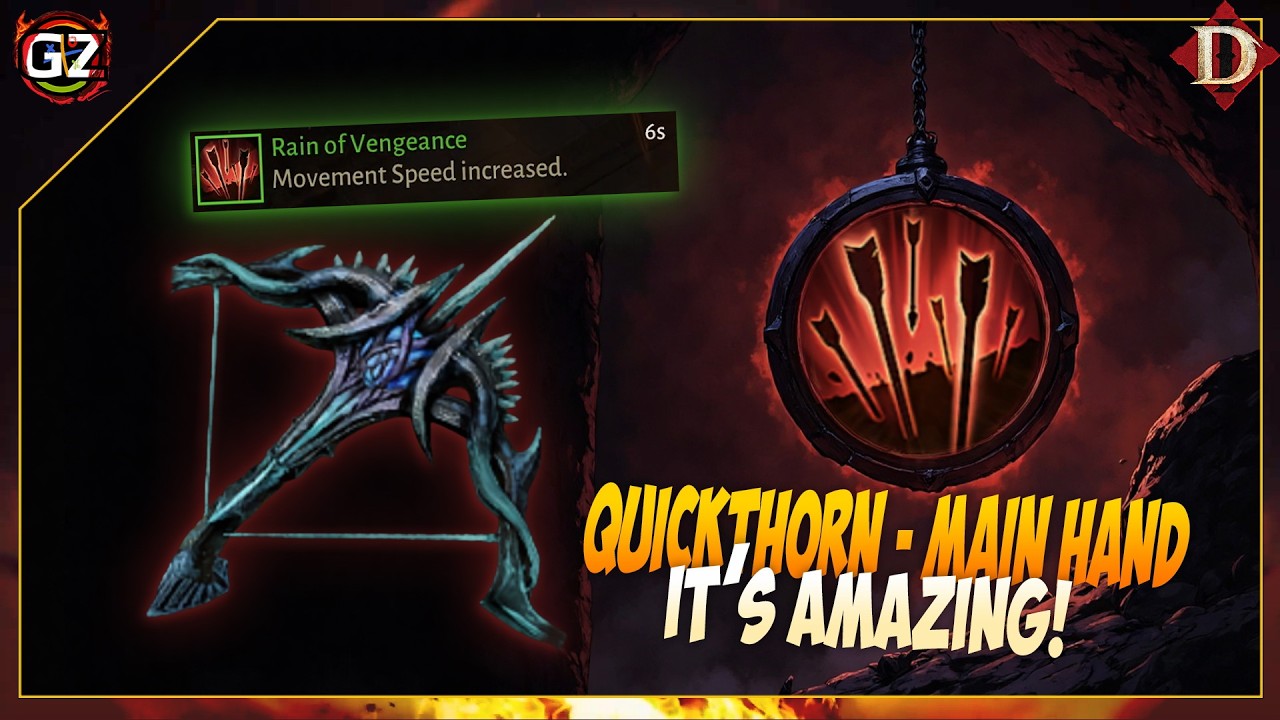 QUICKTHORN - Основное оружие | Подробный тест – Это потрясающе | Diablo Immortal