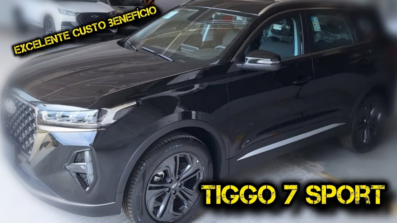 TIGGO 7 SPORT , o SUV médio com grandes detalhes que fazem ele ser um sucesso