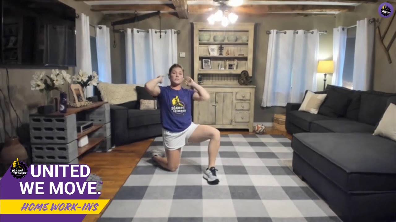 PF Trainer Caroll is Guiding you Through this HIIT Work In