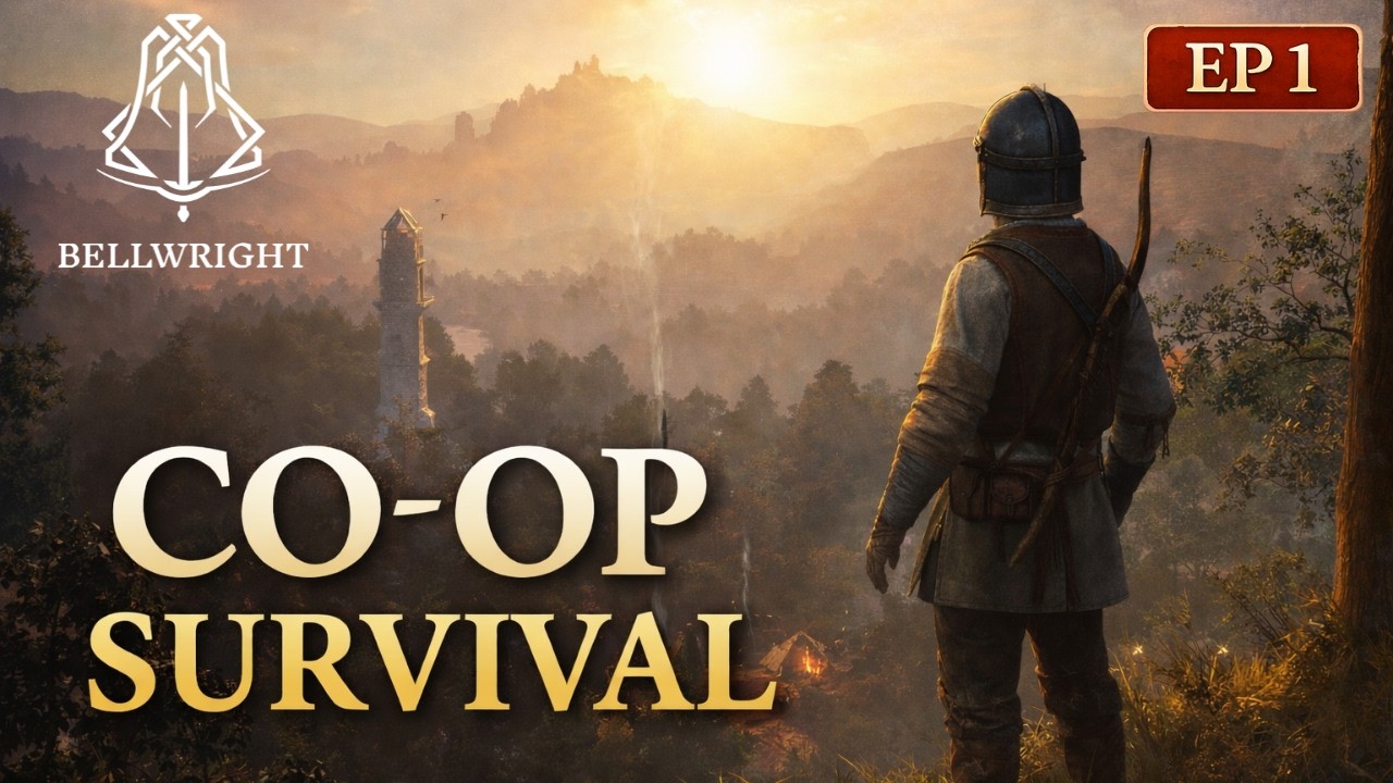 Bellwright CO-OP Gameplay &ndash; Building Our First Settlement (Episode 1)