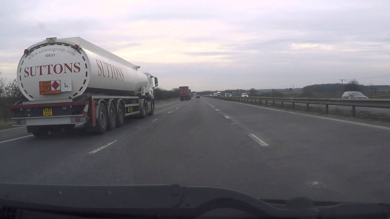 UK Motorways - M180 J5 (A15) to J4 (A15)