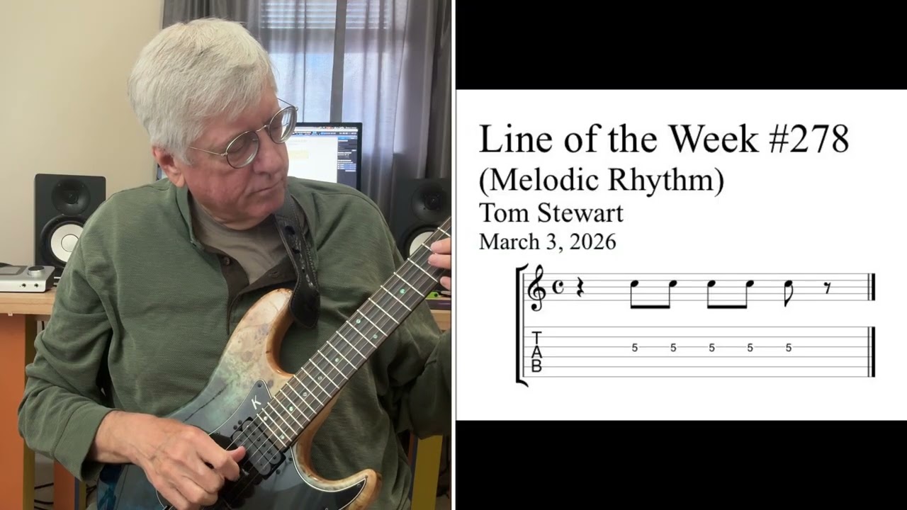 Line of the Week #278 - Motif Development Using Melodic Rhythms 