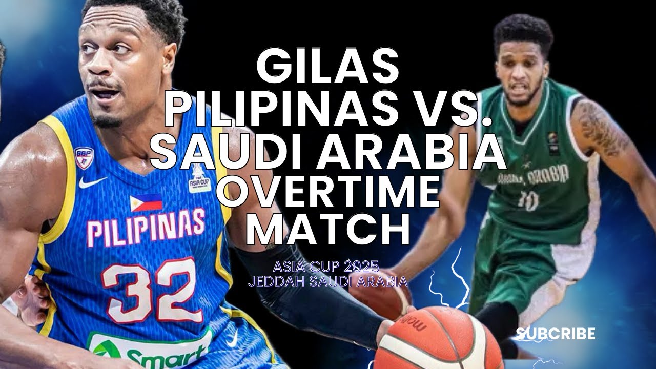 Gilas Pilipinas vs Saudi Arabia OT game #gilas #gilaspilipinas #basketball 