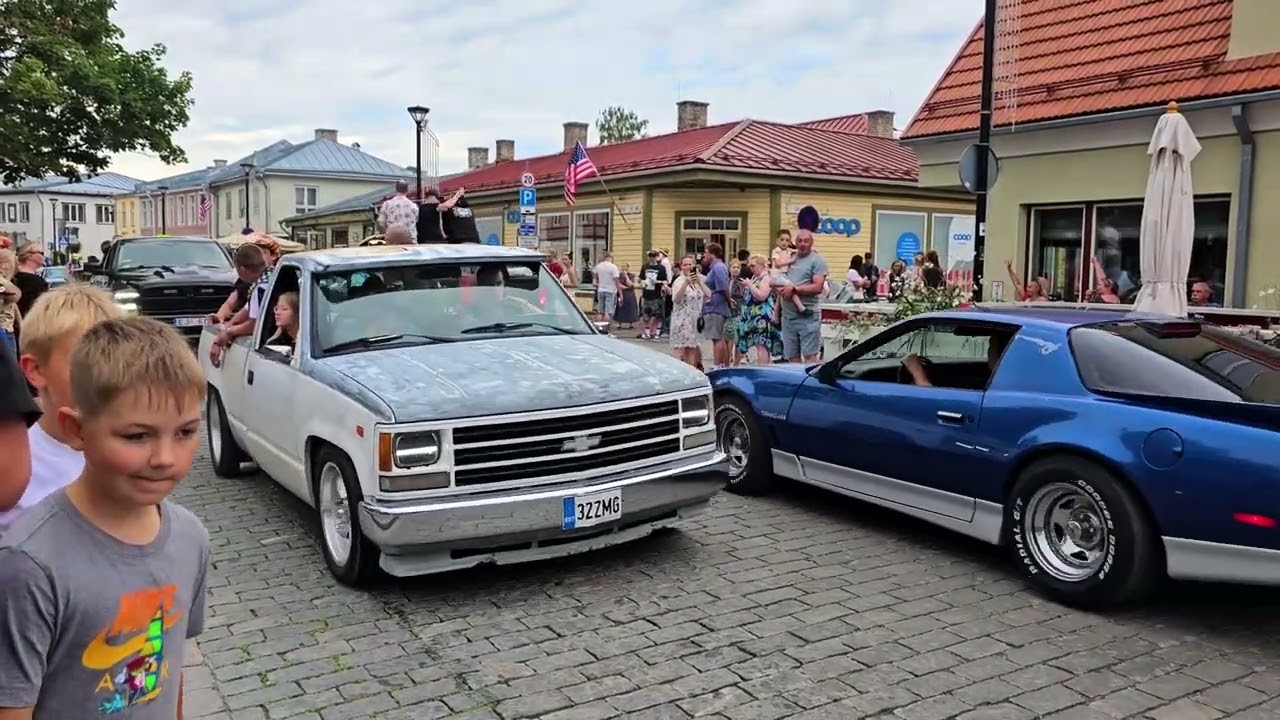 American Beauty Car Show 2024; Estonia, Haapsalu