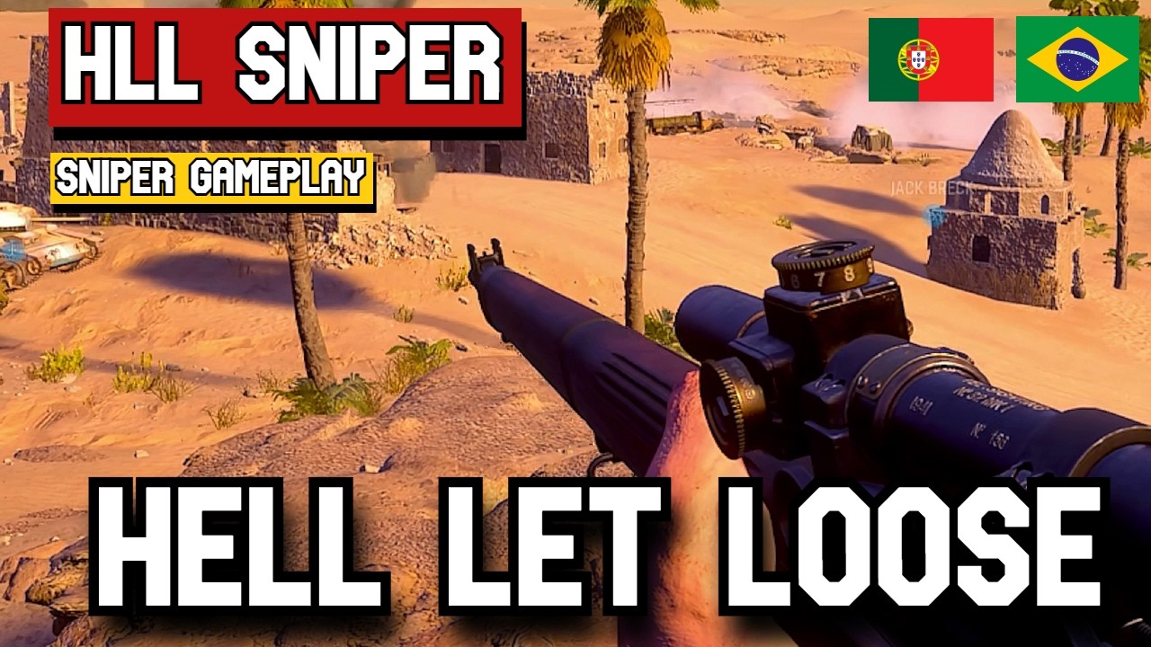 HLL Sniper Britânico á conquista da Vitoria em Hell Let Loose