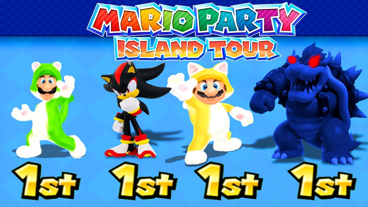 What Happens When Luigi,Shadow,Mario Faces Off Against Dark Bowser?