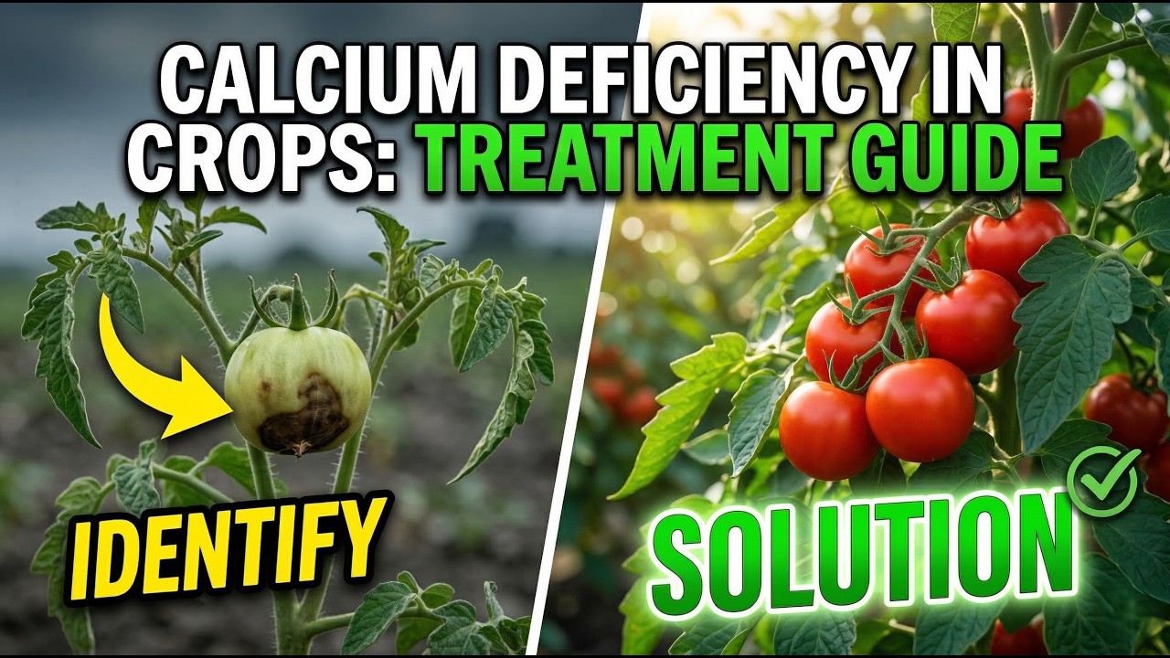 Calcium Deficiency in Crops Treatment Guide