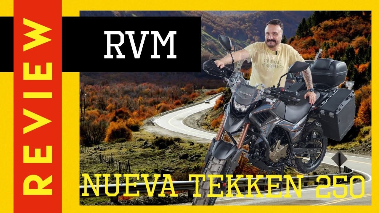 NUEVA RVM TEKKEN 250 2024. Nuevo motor. REVIEW.