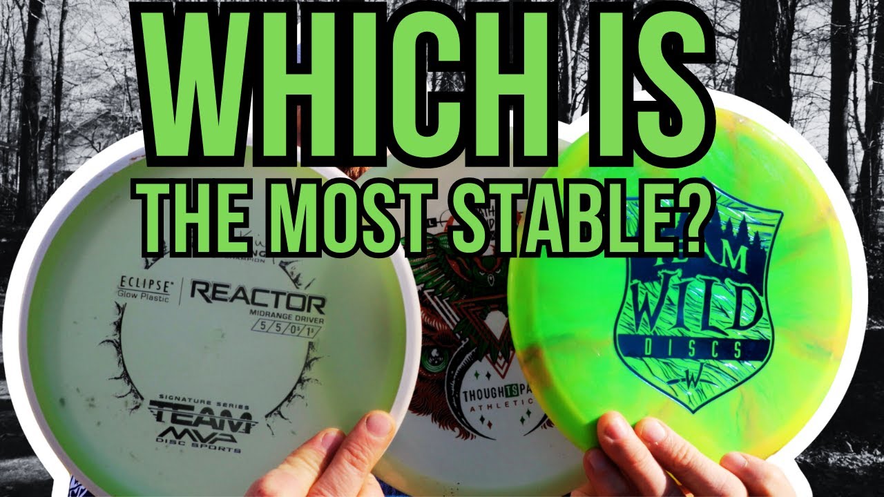 Eclipse REACTOR vs Pathfinder vs Addax (MVP discs) DISC REVIEW