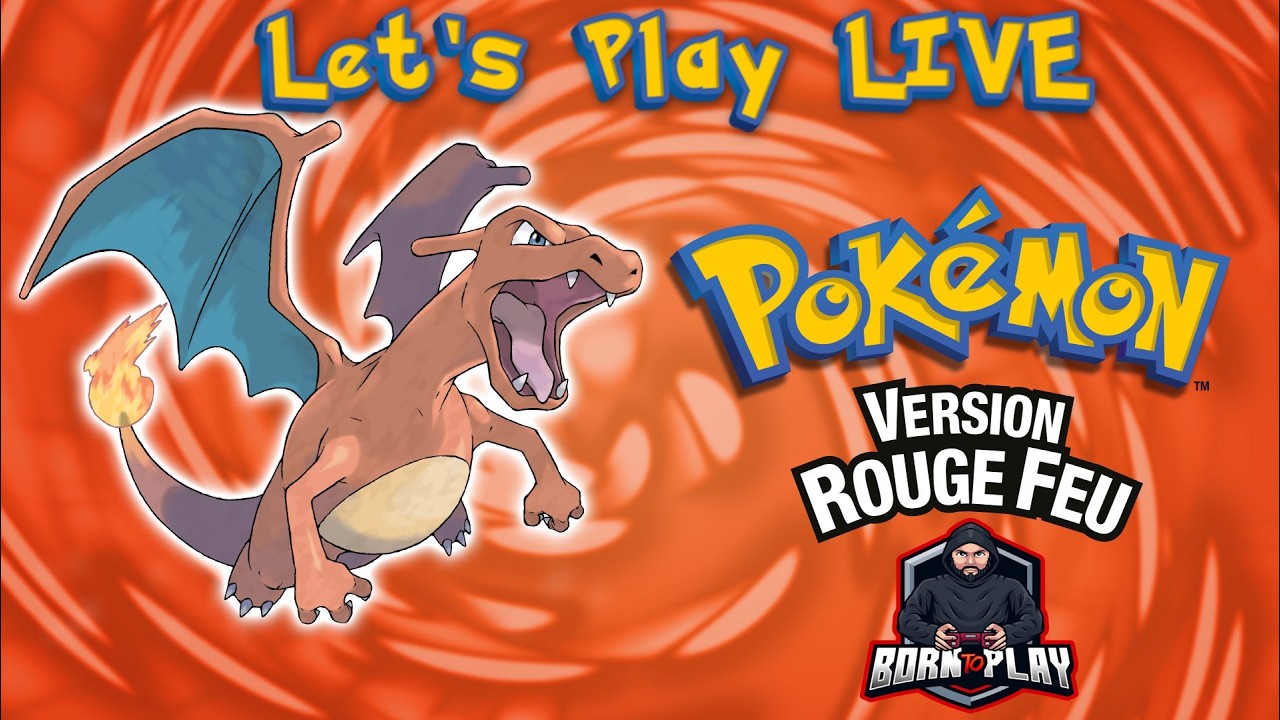Direction Parmanie - 1/2 ! 😍❤️ | Pokémon Rouge Feu | #8 | Let's Play LIVE | Born To Play