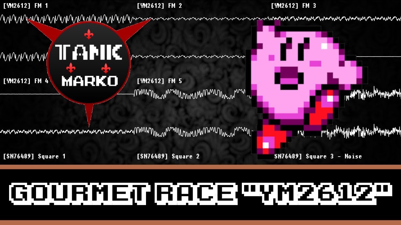 Kirby Super Star - Gourmet Race | Sega Genesis / YM2612 + SN76489 Arrangement