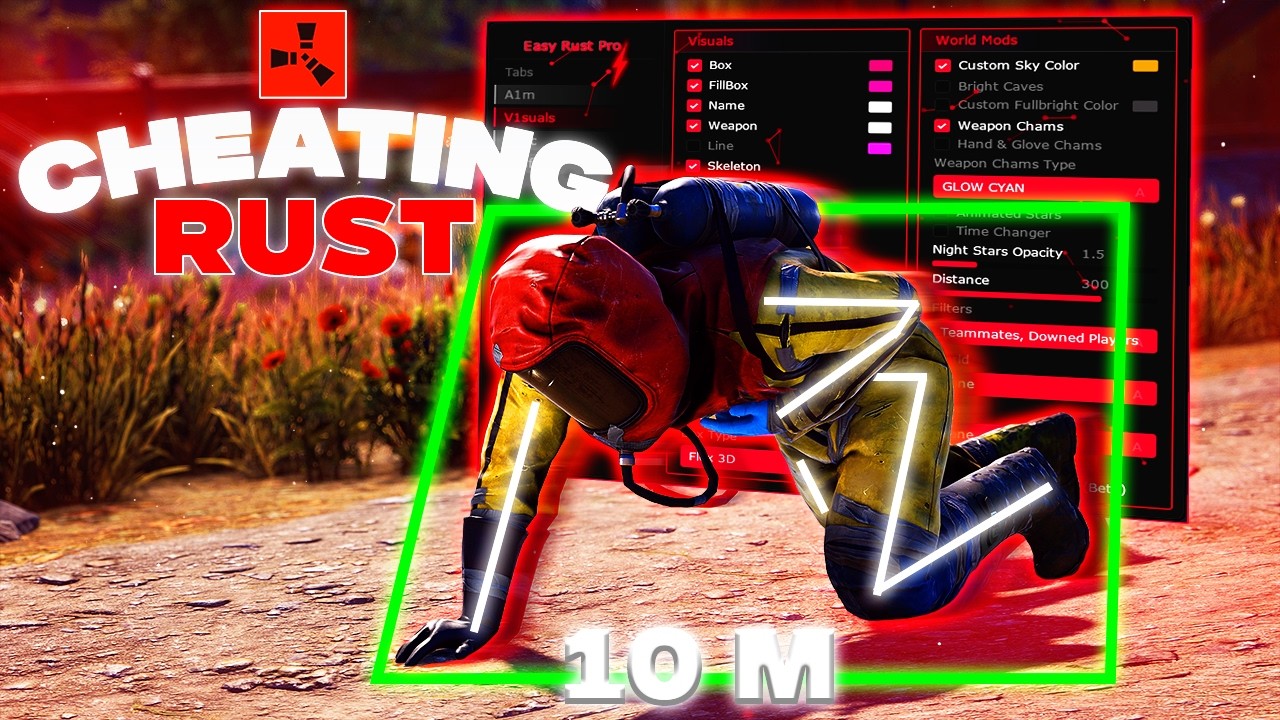 LEGIT CHEATER Dominates FORCE WIPE with the BEST RUST CHEAT..