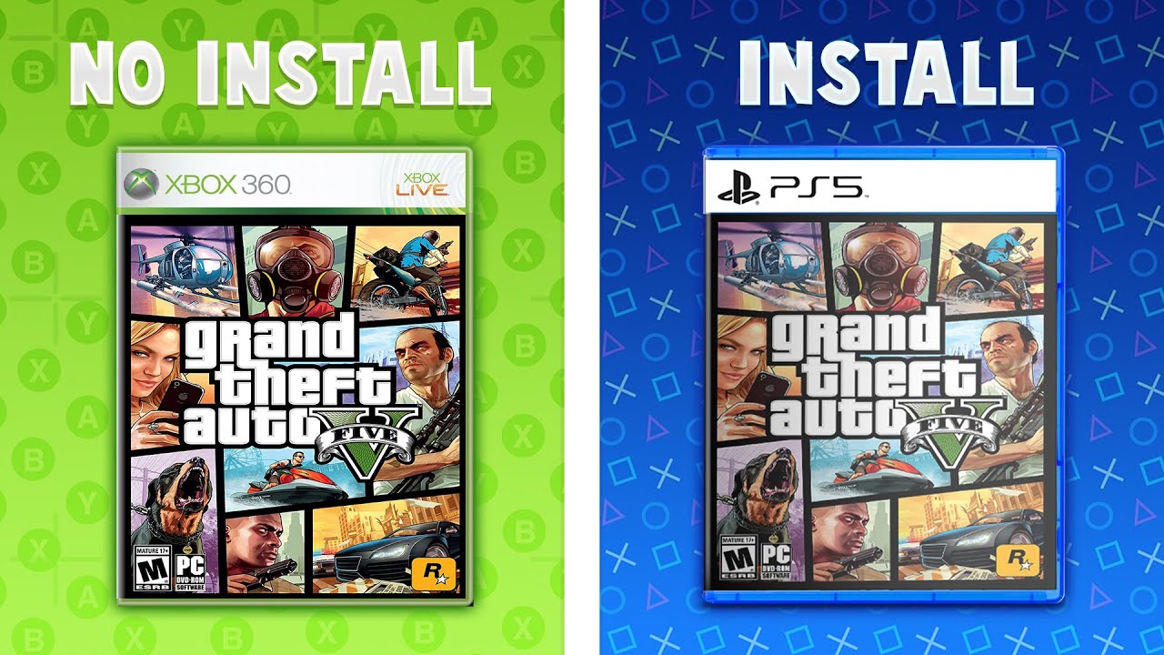 The Real Reason Console Games Now Need Installing.