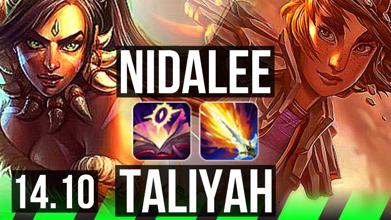 NIDALEE vs TALIYAH (JGL) | 9/1/11, 70% winrate, Dominating | KR Master | 14.10