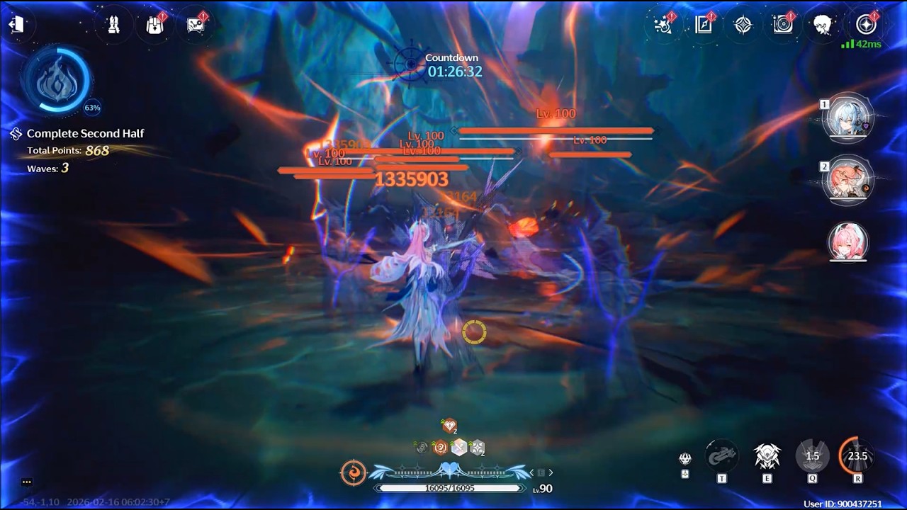 [Wuthering Waves] - WhiWa Baru banget ngeliat 1jt damage di screen T_T
