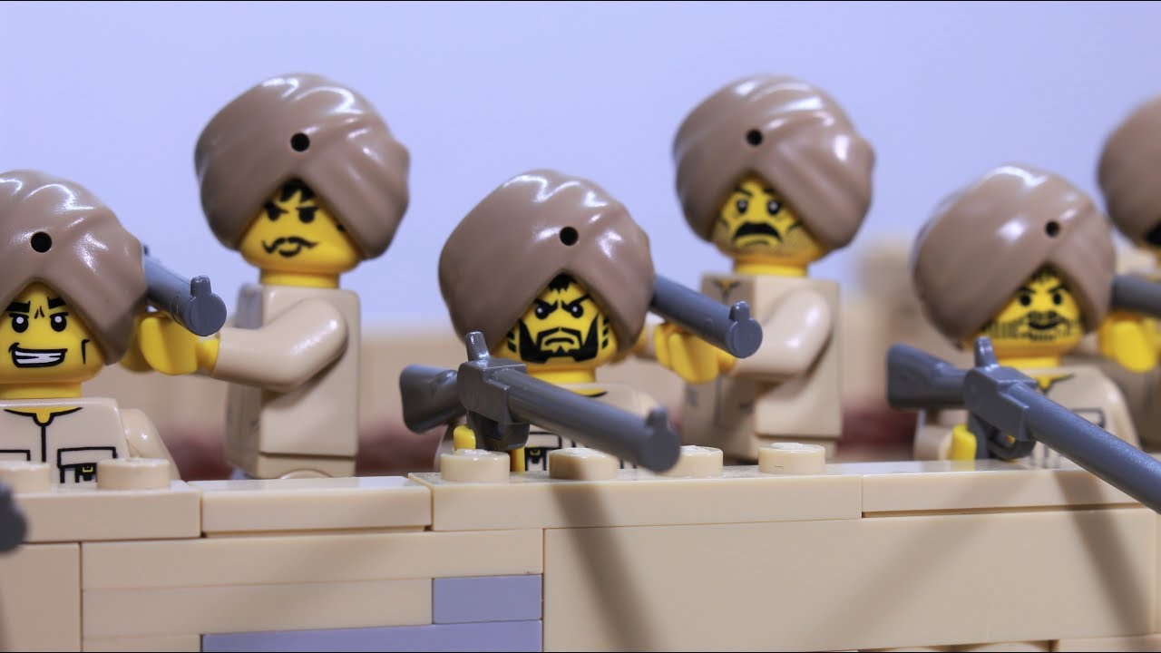 The Battle of Saragarhi - stop motion