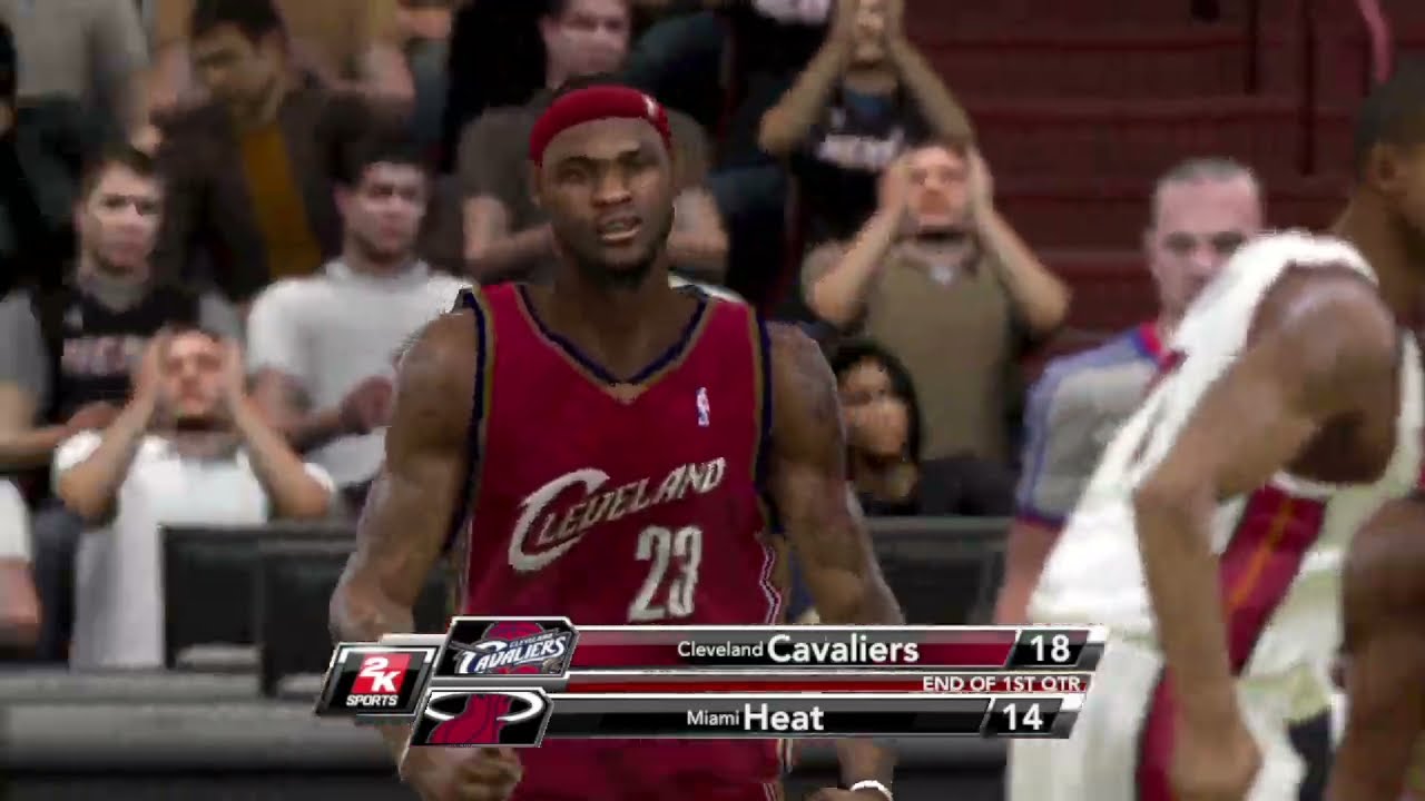 【NBA 2K9】Cleveland Cavaliers vs Miami Heat