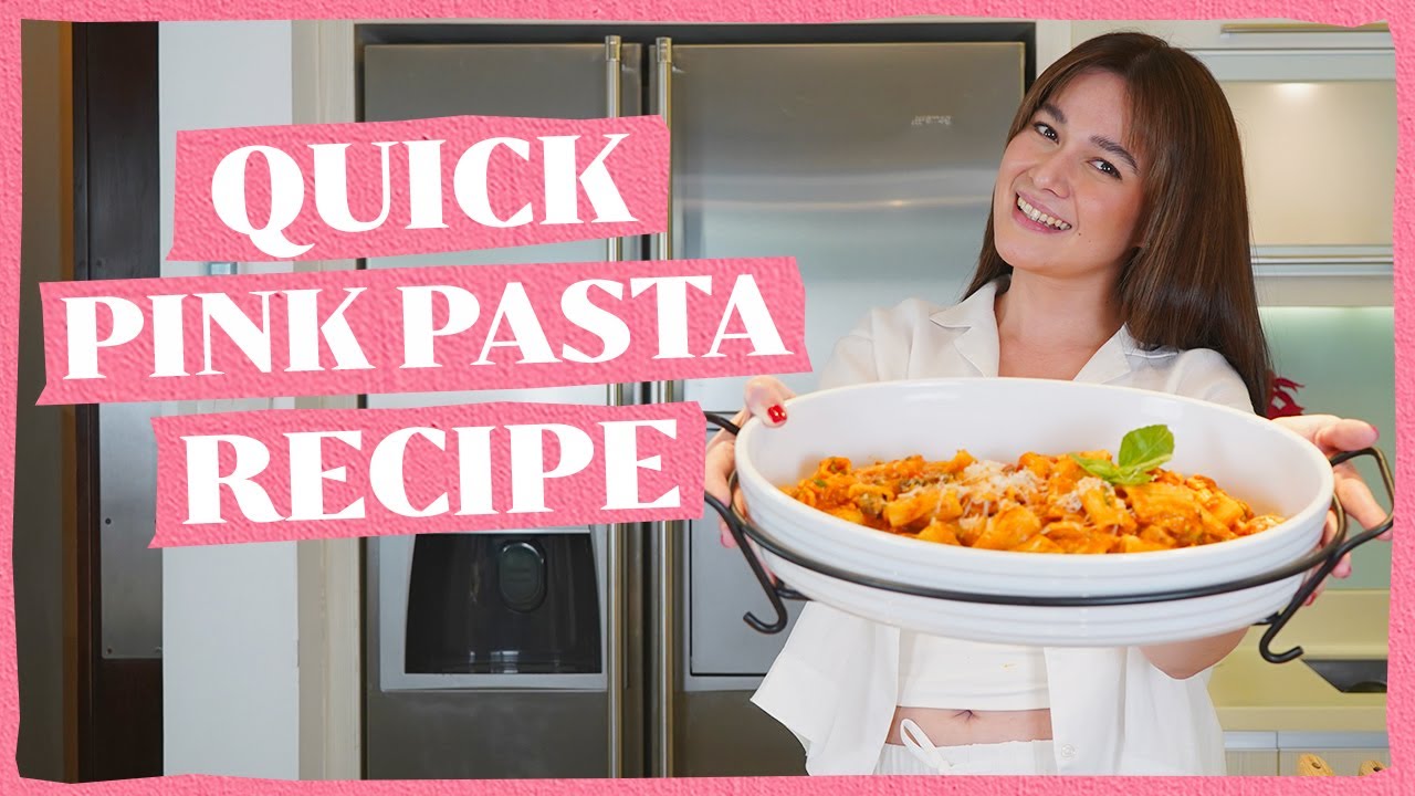 QUICK SHRIMP PASTA IN CREAMY TOMATO SAUCE RECIPE | Bea Alonzo