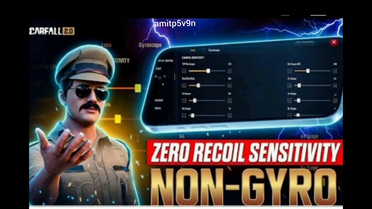 Scarfall 2.0 non gyaro best sensitive #scarfall2 #shorts #automobile #gaming 