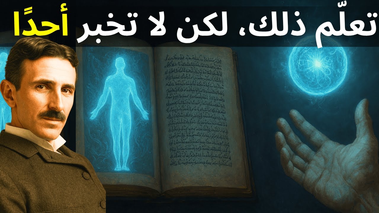 الكتاب المحظور الذي يعلّم كيفية التلاعب بالطاقة وتفعيل قوة خفية للعقل - نيكولا تسلا