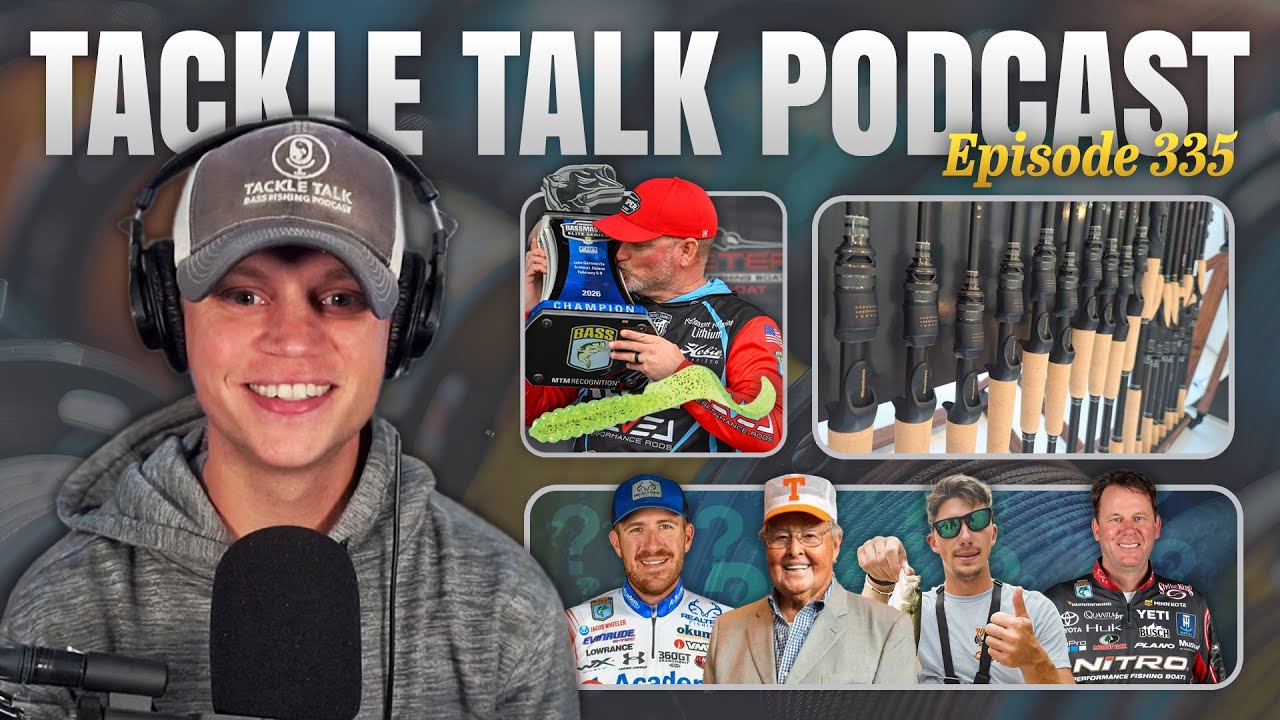 Ep. 335 - Hank Cherry Wins on a GRUB, New MEGABASS Releases, Your Favorite Anglers, and More!
