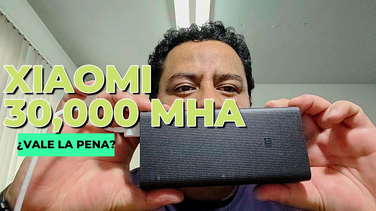 LA POWER BANK DE 30000 MHA XIAOMI