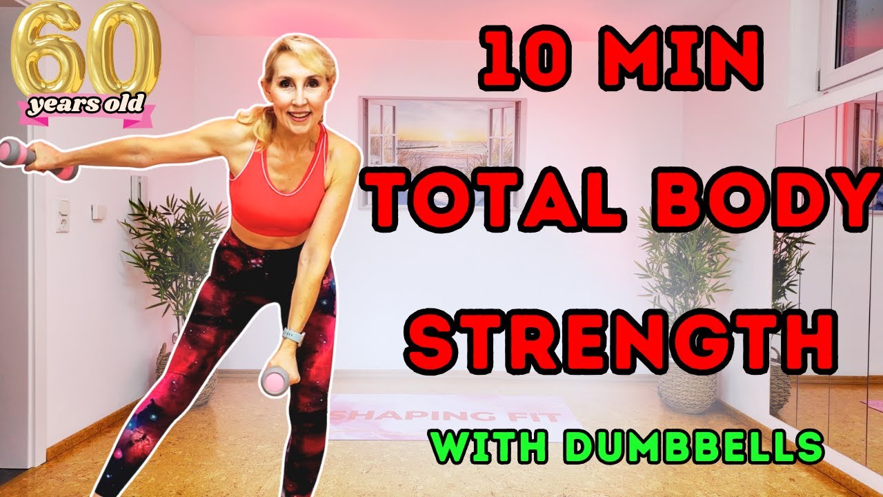 10 Min Total Body Strength | Standing Dumbbell Workout