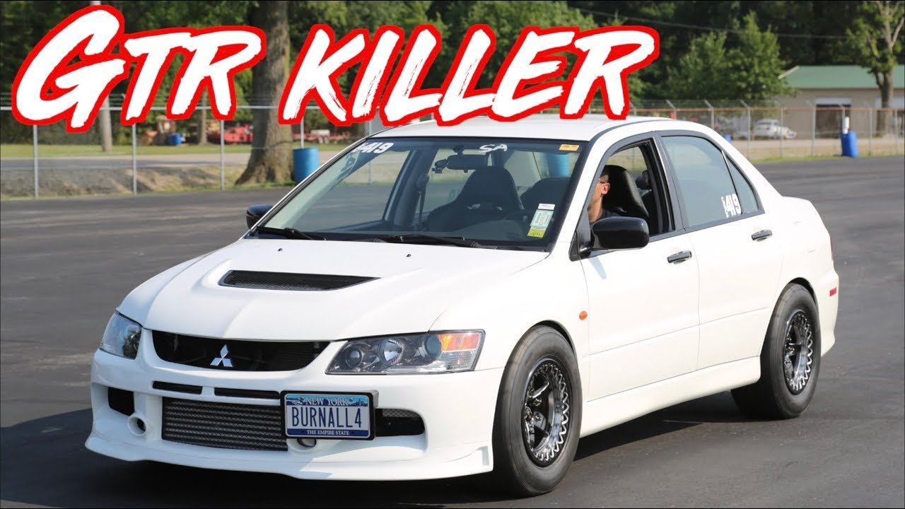 Evo 9 Punishes Modified GTR on the Highway!  - 
