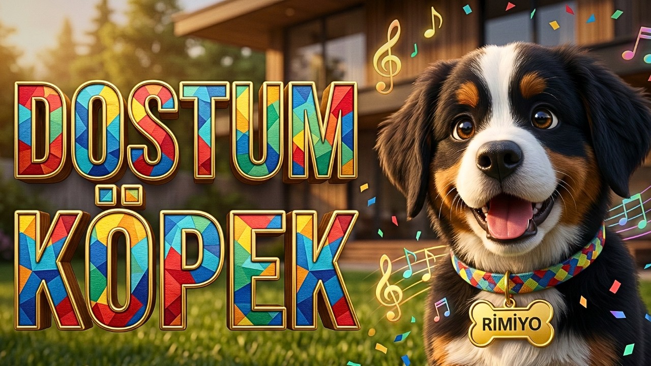 DOSTUM K&Ouml;PEK RİMİYO🐕🐾 | En Pop&uuml;ler Hayvan Şarkıları 🐶 (3D Animasyon) RİMİYO TV &Ccedil;ocuk Şarkıları ✨