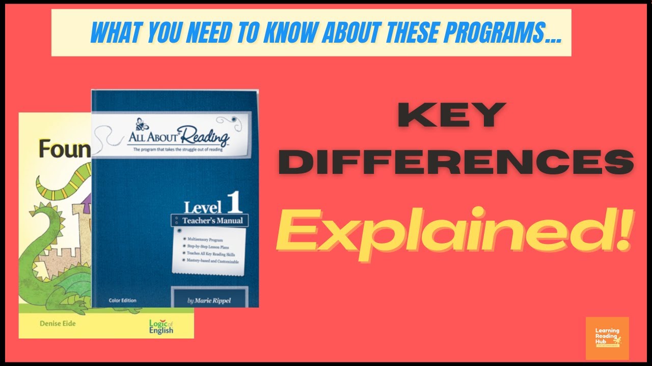All About Reading VS Logic Of English -Review - KEY DIFFERENCES!