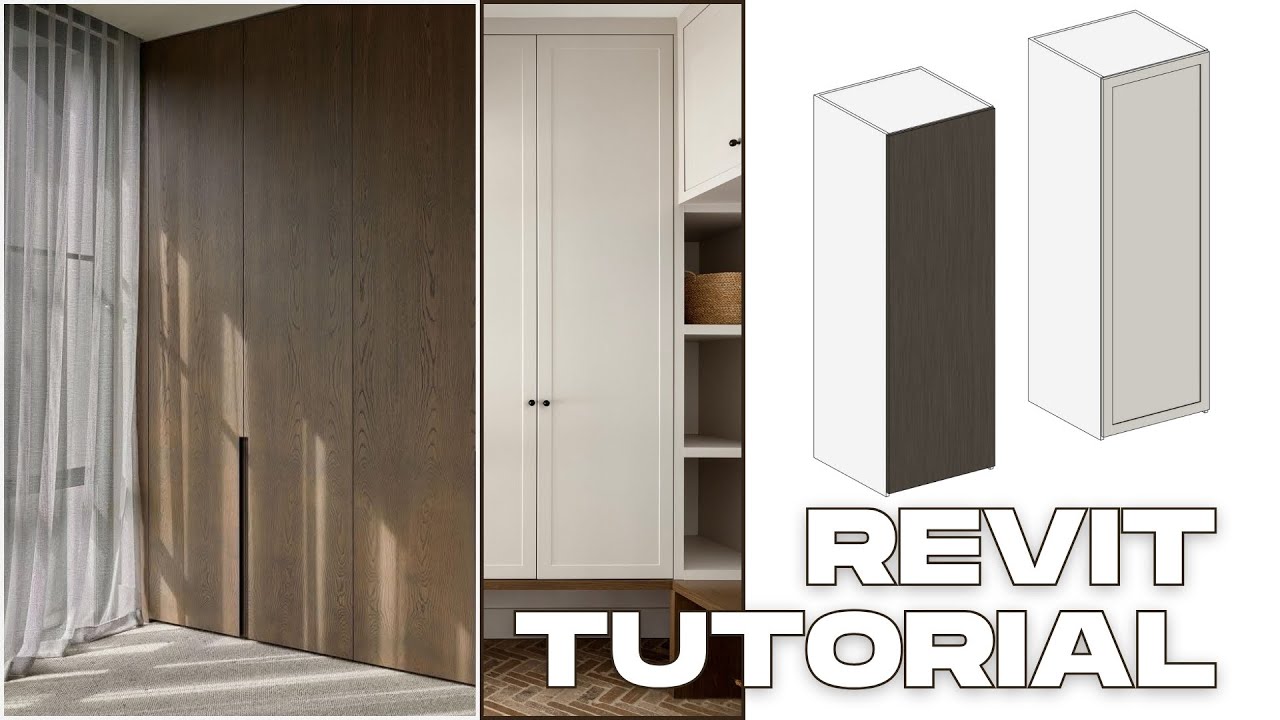 How to Create and Nest a Cabinet Front Panel in Revit
