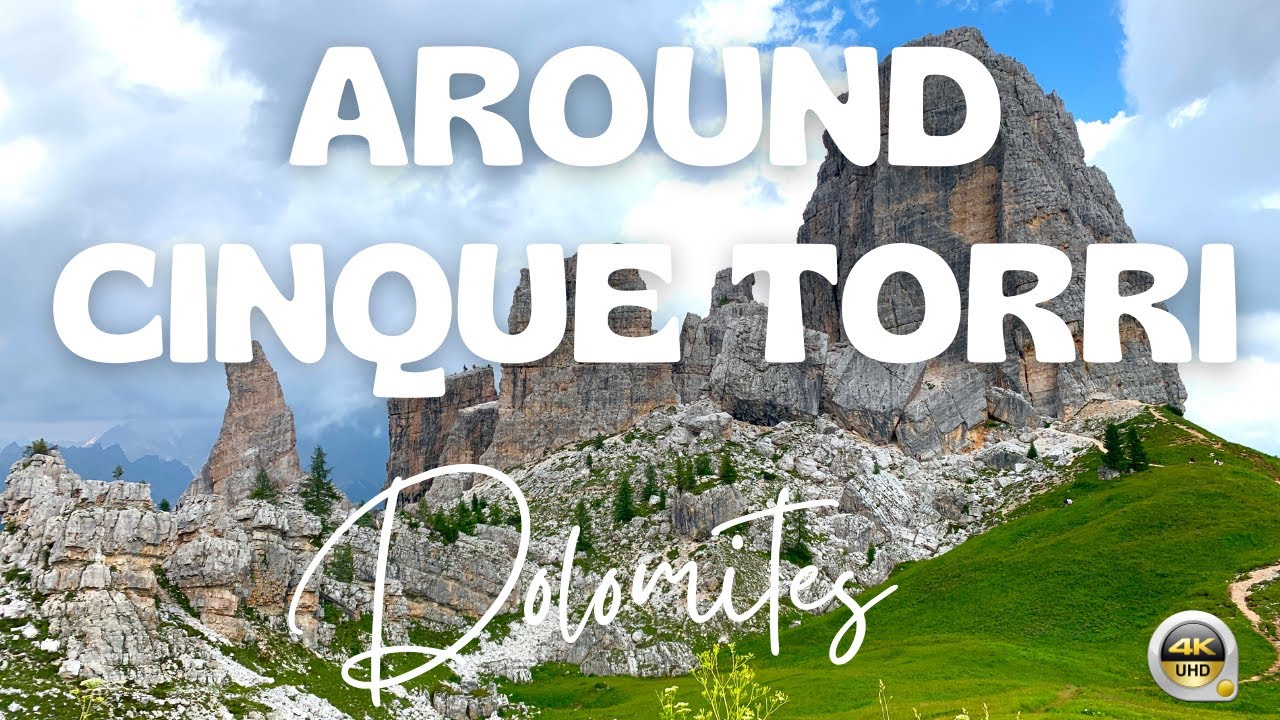 AROUND CINQUE TORRI | DOLOMITES | 4K drone video