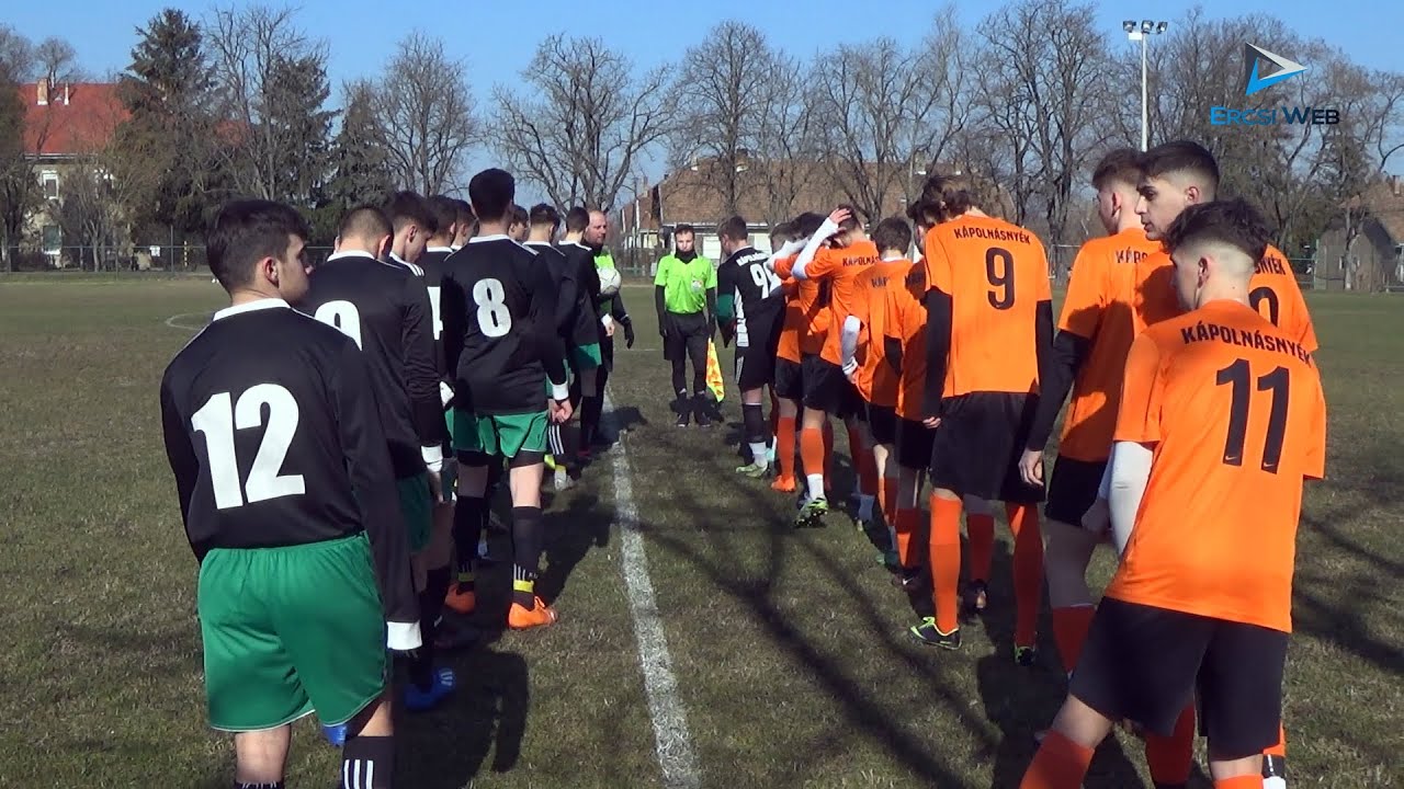 A Kinizsi U19-es csapata a Kápolnásnyéket fogadta a cukorgyári pályán március 4-én